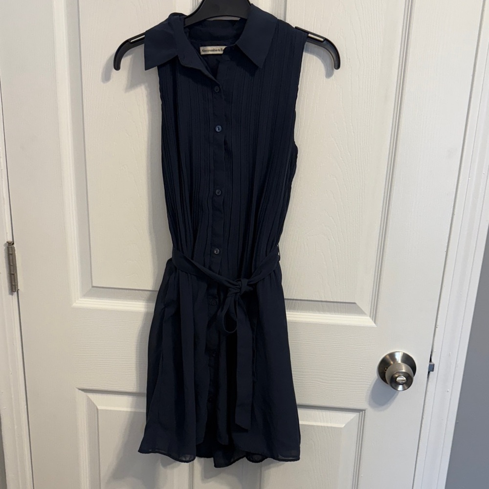 Abercrombie & Fitch Dark Blue Mini Dress